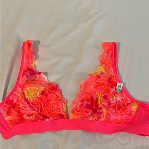 Pink tie dye Victoria secret bralette
